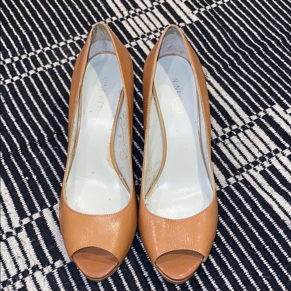 Nine West Peep Toe Heels